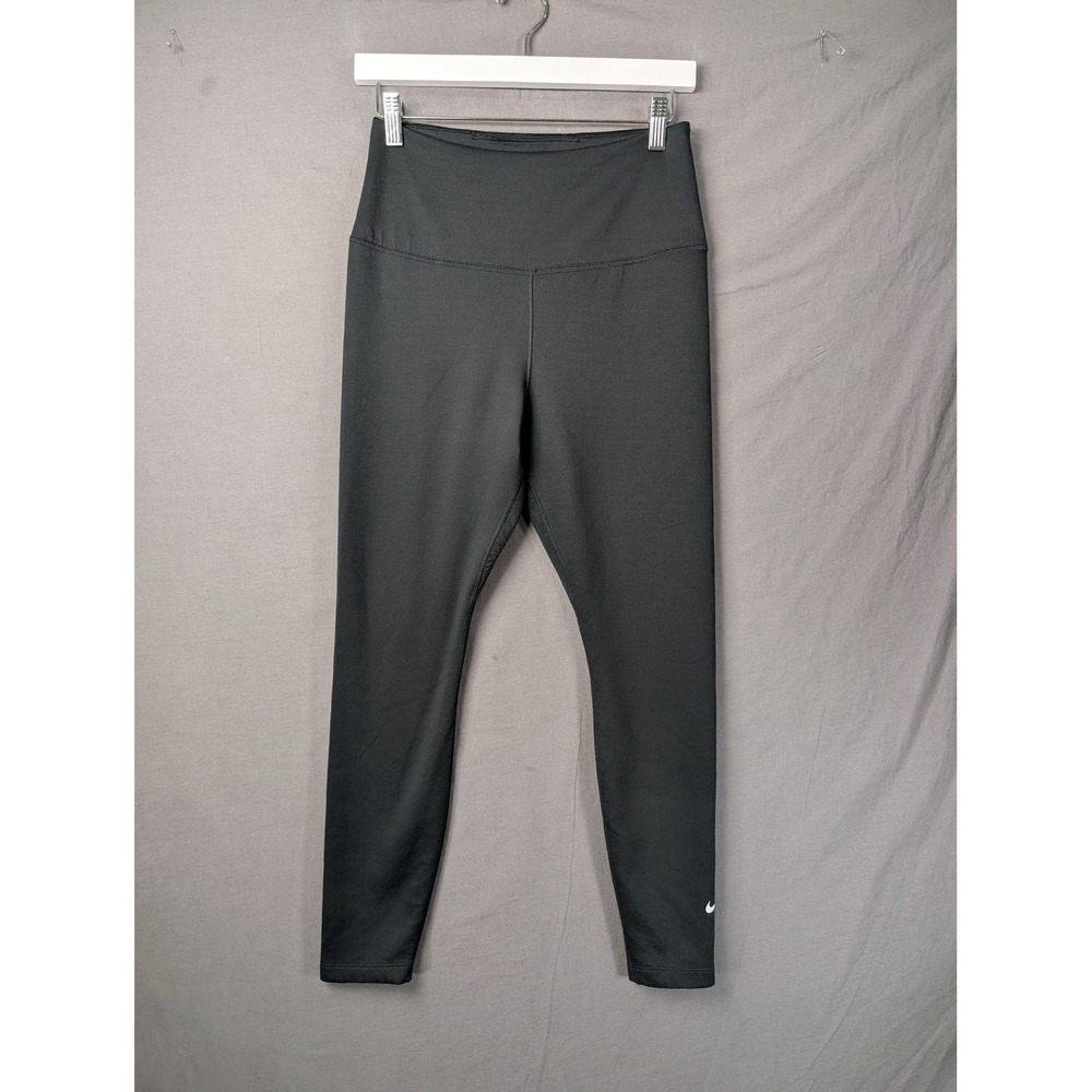 Nike Therma-FIT Womens High Waisted Fleece Training Leggings Black Medium 6529